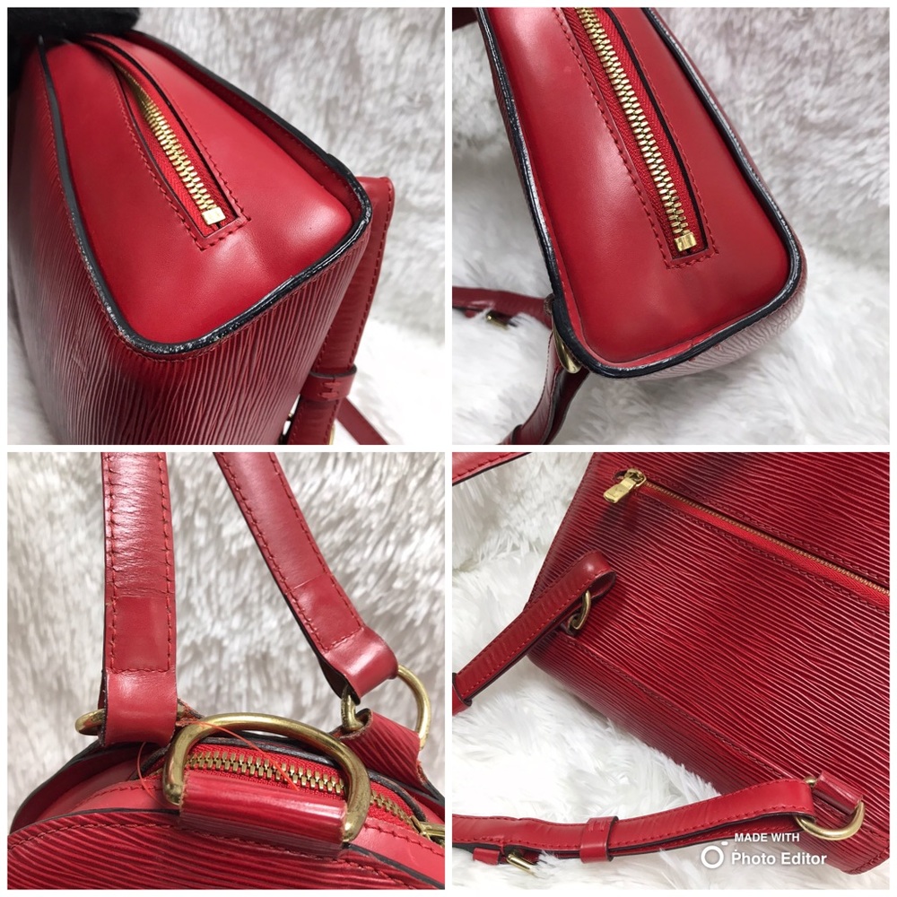 LOUIS VUITTON MABILLON BACKPACK EPI RED VI0029 - Picture 7 of 8